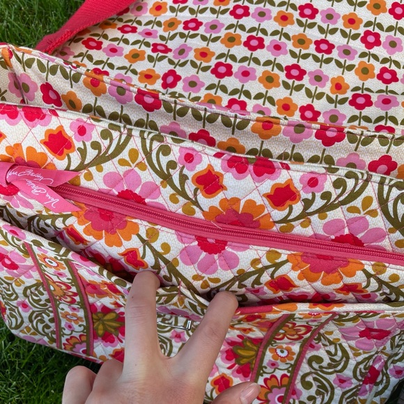 Vera Bradley Folkloric Large Hard Side Laptop Bag - Picture 7 of 11